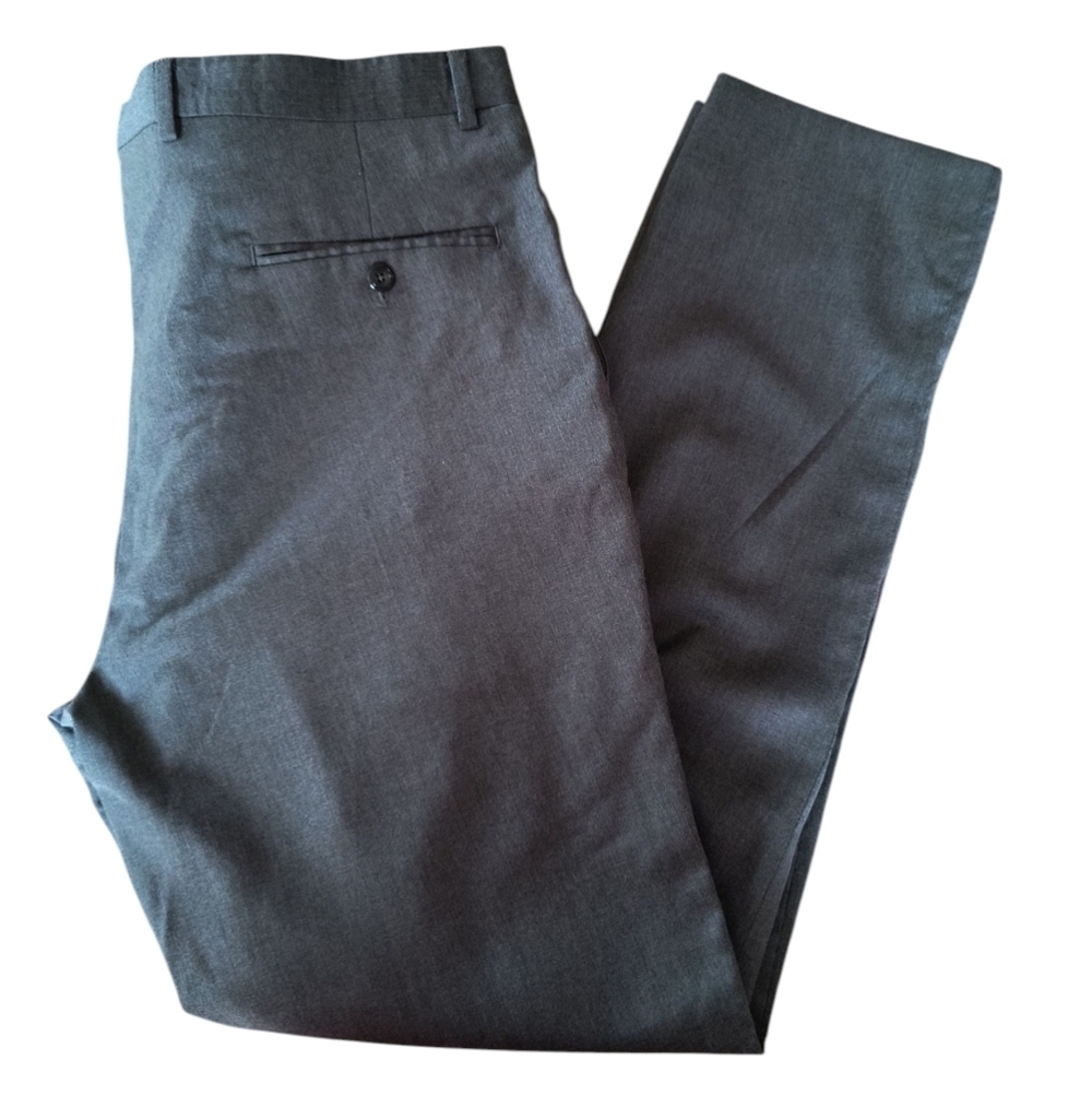 Jos.A.Bank 100% Wool Gray Reserve Trousers Size 36